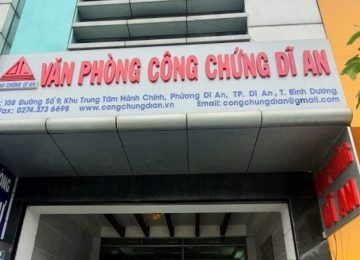 ĐỊA ĐIỂM CÔNG CHỨNG