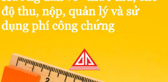 Mức Thu Lệ Phí Công Chứng