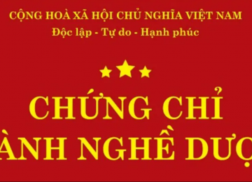 Chứng chỉ hành nghề dược có thời hạn bao lâu?